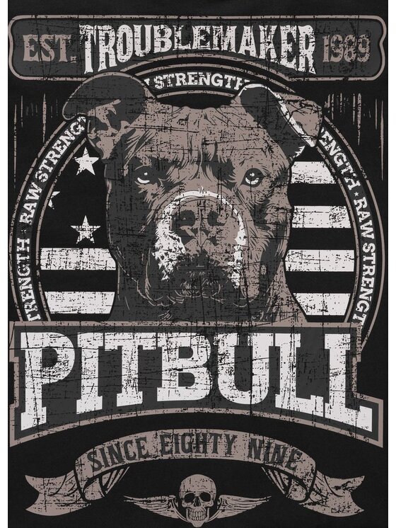 PITBULL PITBULL Bluza TROUBLEMAKER Czarny Regular Fit