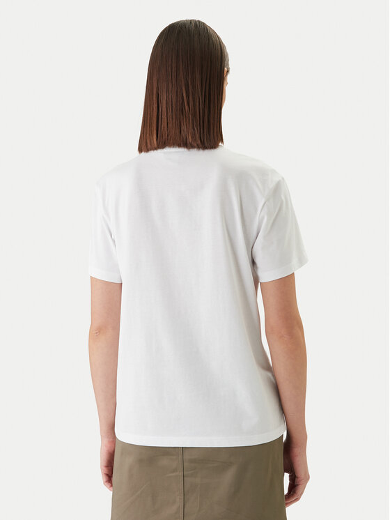 Barbour Barbour T-shirt Marine LTS0716WH11 Bianco Regular Fit