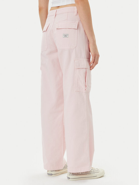 Guess Jeans Guess Jeans Дънки W4YB61 WGCV1 Розов Straight Leg