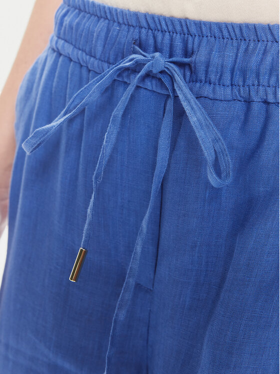 Marella Marella Kalhoty culottes 2413131084 Modrá Regular Fit
