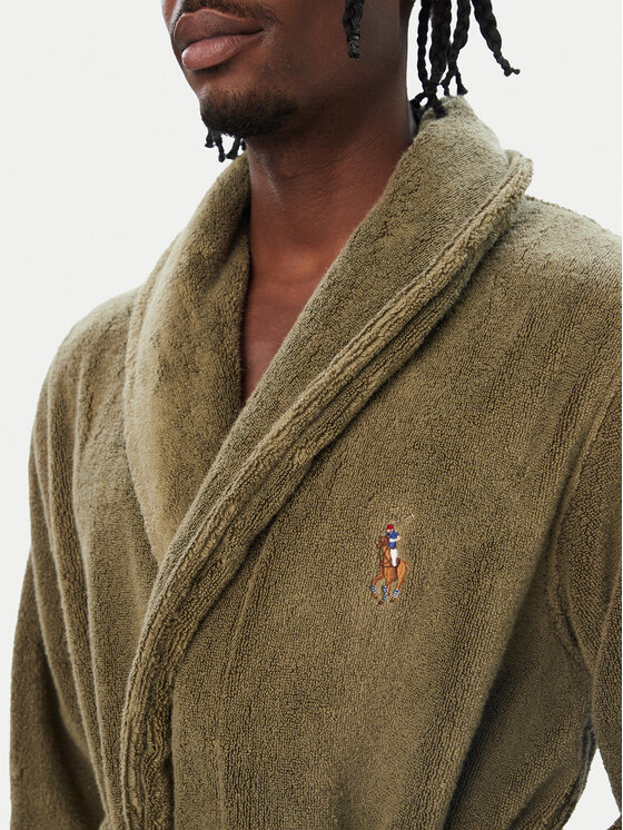 Polo Ralph Lauren Polo Ralph Lauren Szlafrok 714899683010 Zielony ciemny