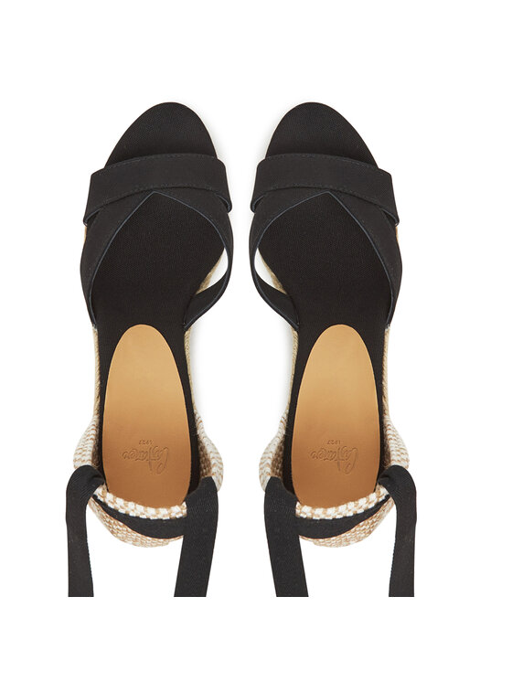 Castañer Castañer Espadrile Bailey 025676 Negru