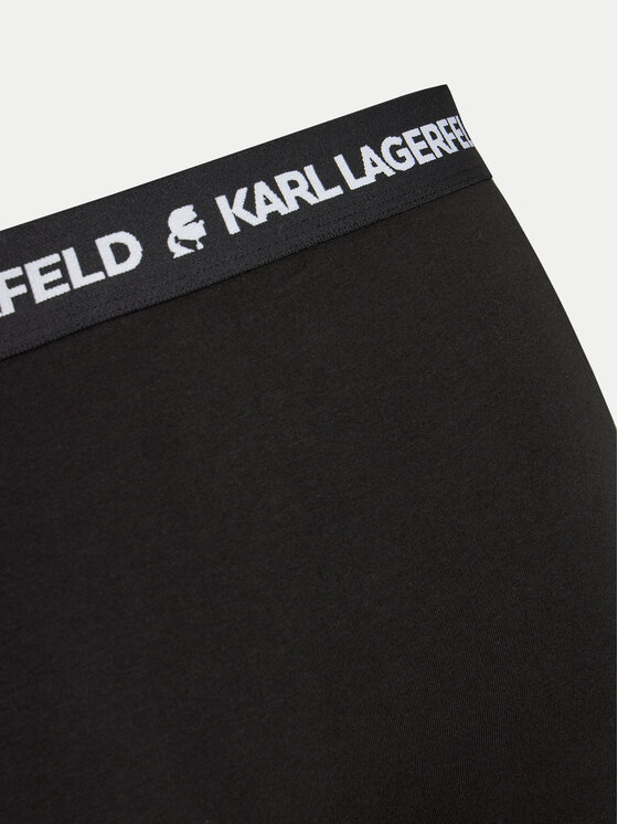 KARL LAGERFELD KARL LAGERFELD Set od 3 para bokserica 245M2113 Crna