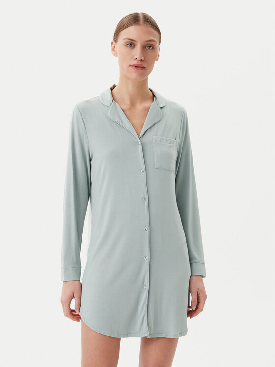 Hunkemöller Hunkemöller Noční košile Essential 301472 Zelená