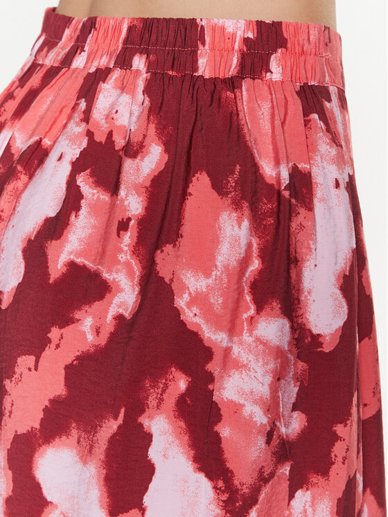 Moss Copenhagen Moss Copenhagen Φούστα midi Magnella 17254 Ροζ Regular Fit