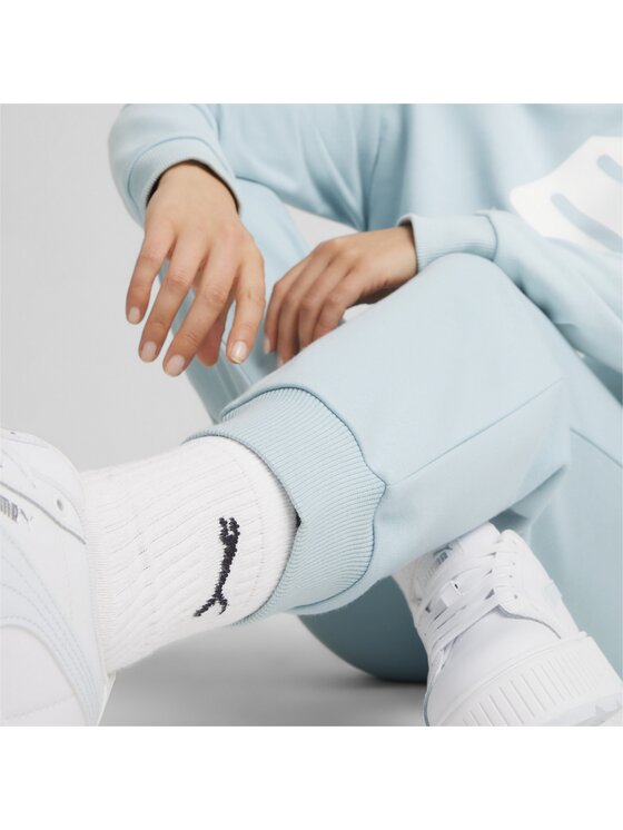 Puma Puma Spodnie dresowe 677895 Niebieski Regular Fit