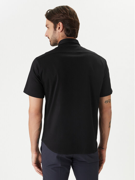 BOSS BOSS Särk ST Motion 50555951 Must Regular Fit