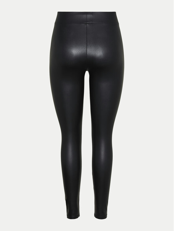 Pieces Pieces Клин Shiny 17118562 Черен Slim Fit