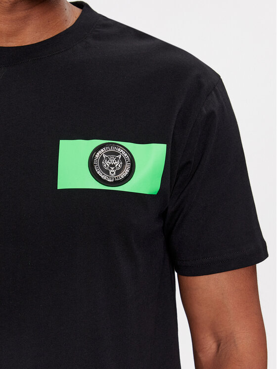 Plein Sport Plein Sport T-shirt SADC MTK6907 SJY001N Nero Regular Fit