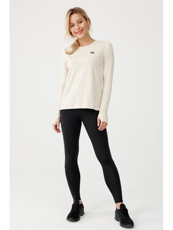 ROUGH RADICAL ROUGH RADICAL Maglietta tecnica FUN LS Beige Regular Fit