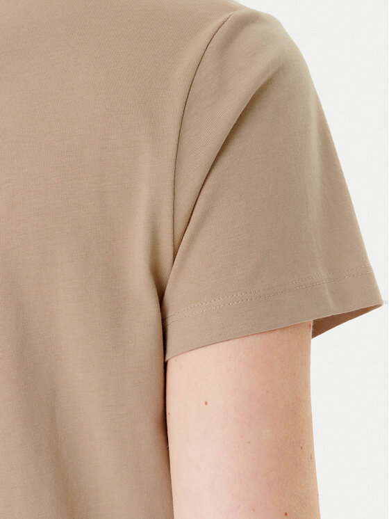BOSS BOSS Tricou C_Esogo_1 50506973 Bej Slim Fit