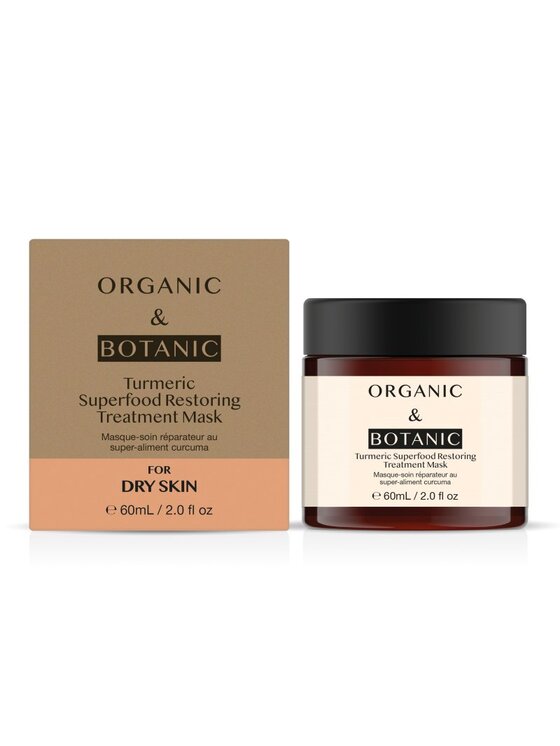 Organic & Botanic Organic & Botanic Maska do pielęgnacji OB Kurkuma Superfood Restoring Maska do twarzy