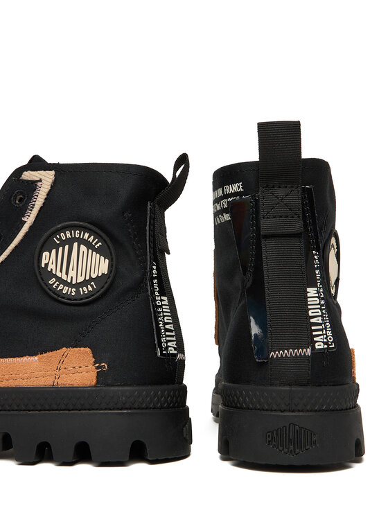 Palladium Palladium Turistická obuv Pampa Underlayer 99183-010-M Černá