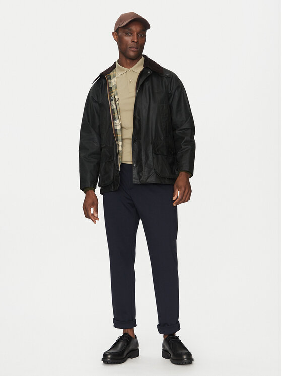 Barbour Barbour Kurtka przejściowa Bedale MWX0018SG91 Zielony Relaxed Fit