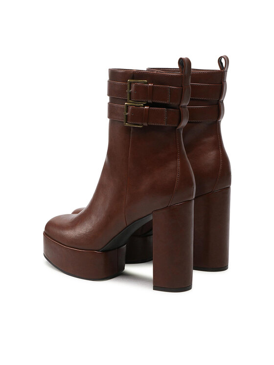 Jenny Fairy Jenny Fairy Stiefeletten PLATFORM-01KW Braun