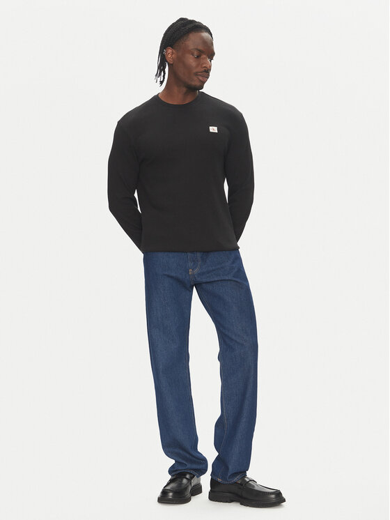 Calvin Klein Jeans Calvin Klein Jeans Džemper LV040EM217 Crna Regular Fit
