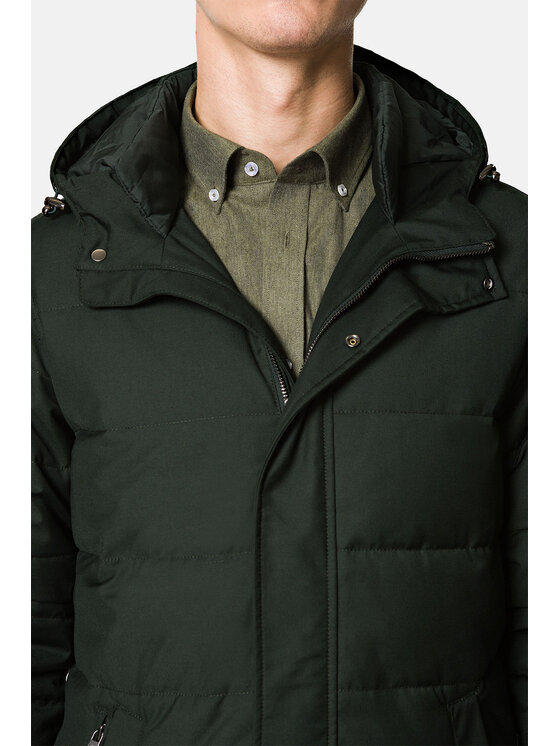 Lancerto Lancerto Kurtka puchowa Copenhagen KU097222000003 Zielony Regular Fit