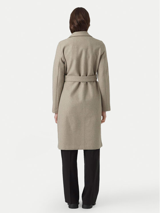 Vero Moda Vero Moda Kevad-sügis mantel Fortuneaya 10278330 Beež Regular Fit