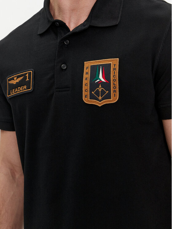Aeronautica Militare Aeronautica Militare Polo 241PO1762P192 Nero Regular Fit