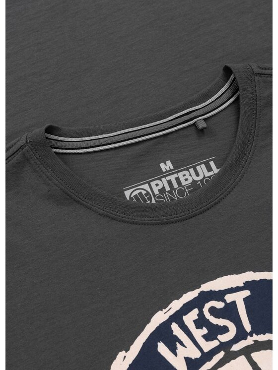 PITBULL PITBULL T-Shirt AUTOMATIC Szary Regular Fit