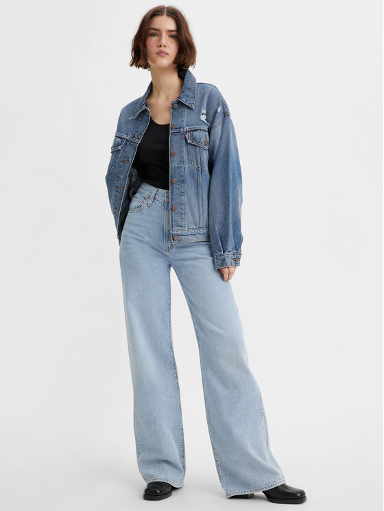 Levi's® Levi's® Jeansy Ribcage A6081-0002 Niebieski Wide Leg
