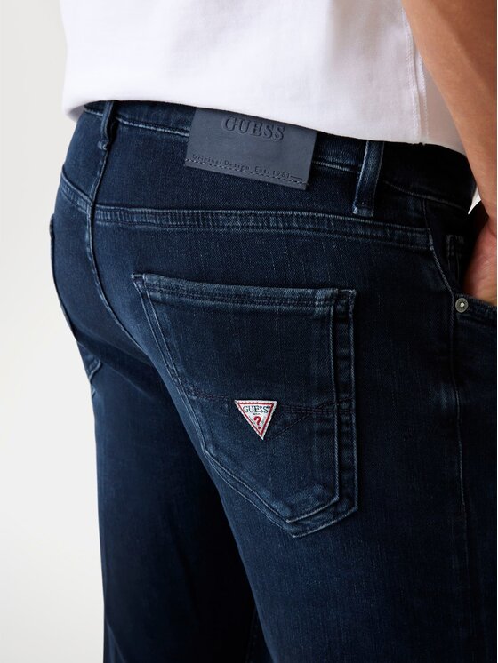 Guess Guess Jeansy 177665 Niebieski Skinny Fit
