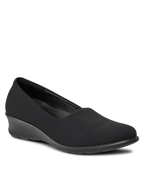 ECCO ECCO Polobotky Felicia 21704351052 Černá