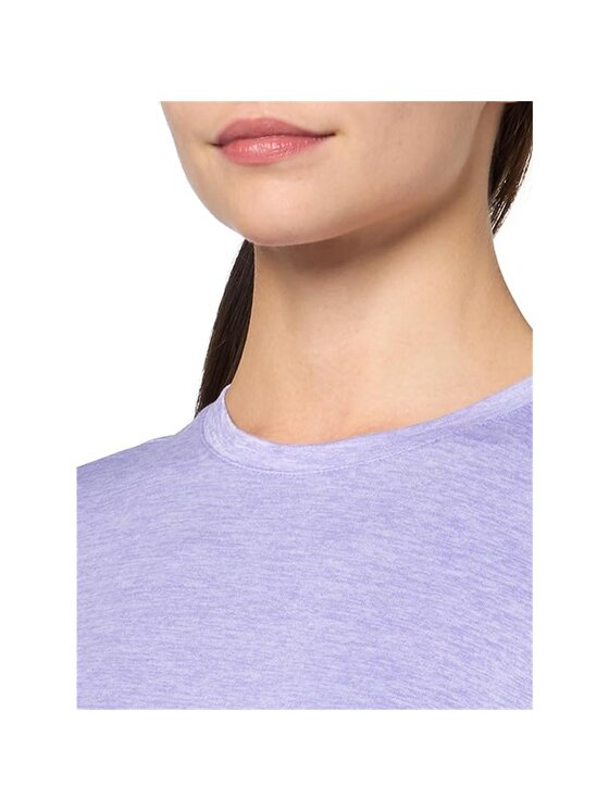 Skechers Skechers T-Shirt TS104-PRCL Fioletowy Regular Fit