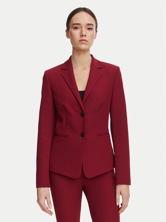 HUGO HUGO Švarkas Agonia-1 50539976 Tamsiai raudona Slim Fit