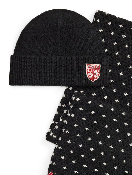 Polo Ralph Lauren Polo Ralph Lauren Set čiapka a šál 449P20316001 Čierna