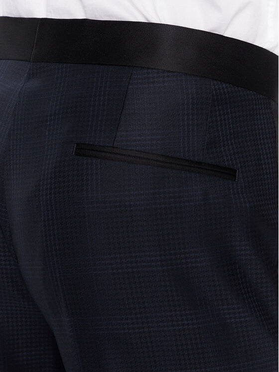 BOSS Boss Kostiumas 50484728 Mėlyna Slim Fit