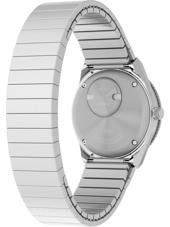 Timex Timex Zegarek TW2Y77300 Srebrny
