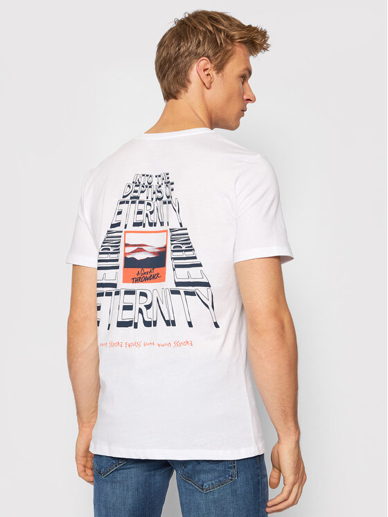 T-shirt Moments 12195920 Bianco Standard Fit