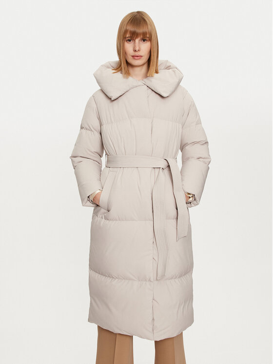 Hetregó Hetregó Μπουφάν πουπουλένιο Valery 8N691 Μπεζ Loose Fit