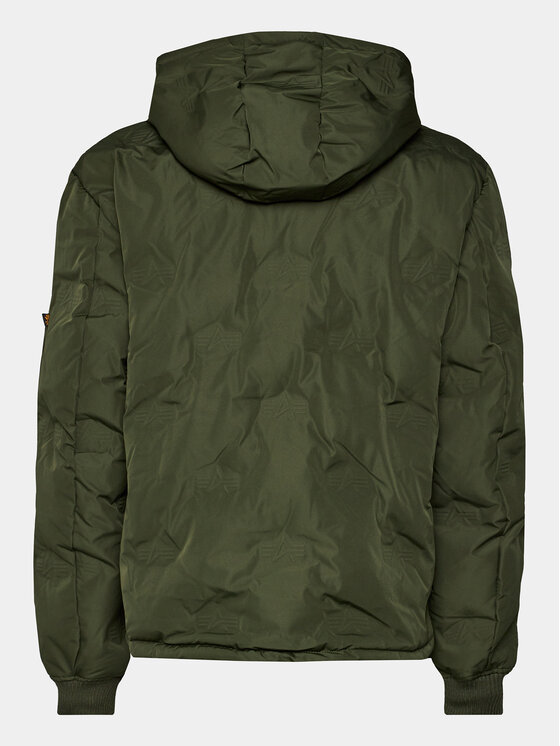 Alpha Industries Alpha Industries Μπουφάν μεταβατικό Logo 108107 Πράσινο Regular Fit