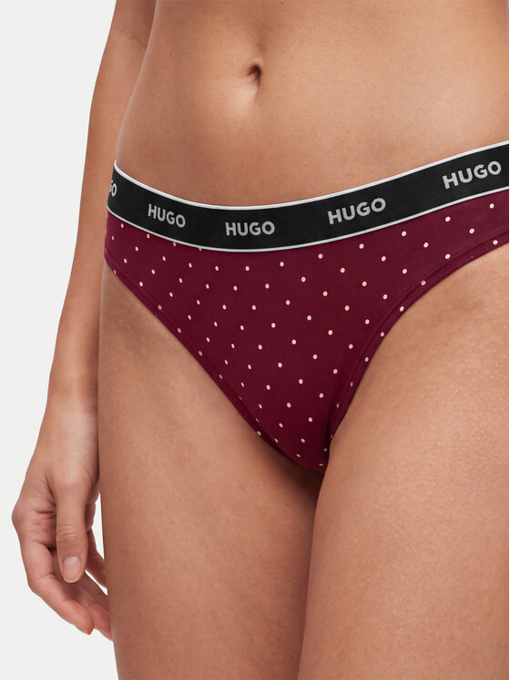 HUGO HUGO Komplet stringów 50545703 Czerwony