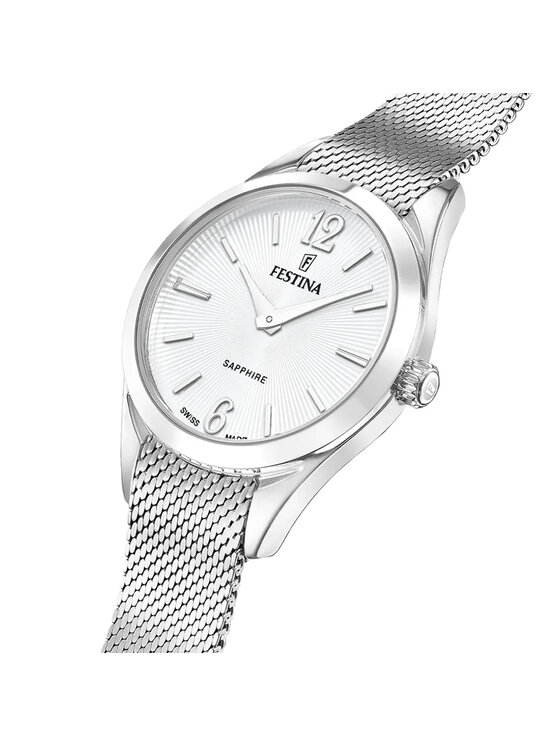 Festina Festina Ρολόι F20076-1 Ασημί