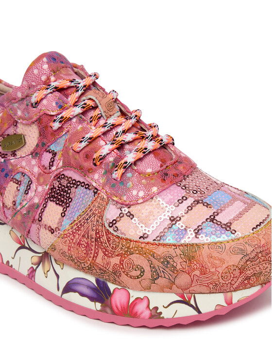 Laura Vita Laura Vita Sneakersy Delphine 07 Różowy