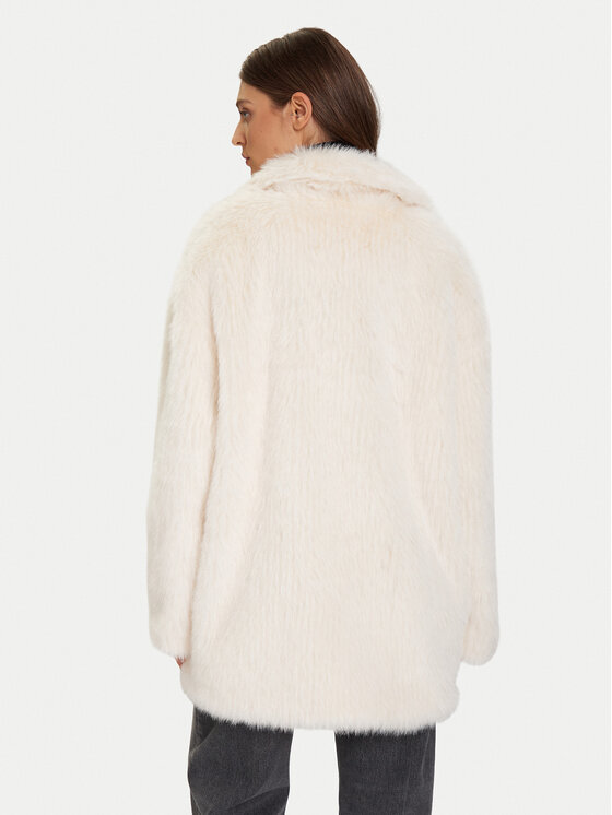 Eleh Eleh Futro Bianco Panna EFW250385 Écru Regular Fit