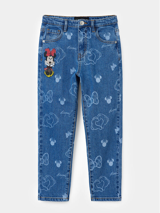 Desigual Desigual Jeans hlače 23WGDD07 Modra Regular Fit