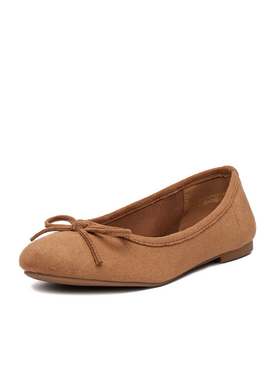 JENNY JENNY Baleríny CEO-WS6027-07 Světle hnědá