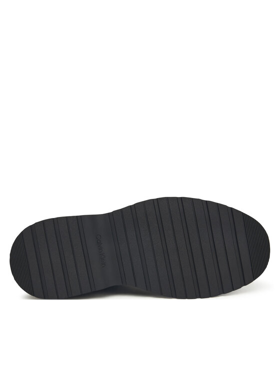 Calvin Klein Calvin Klein Sztyblety Combat Ess Chelsea Boot Lth YM0YM01374 Granatowy