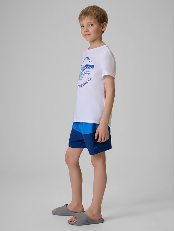 4F 4F Szorty sportowe BEACHSIDE CHILL Granatowy Board Fit