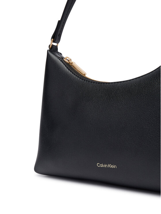 Calvin Klein Calvin Klein Kabelka Foil Logo Small Shoulder Bag LV04F3890G Čierna