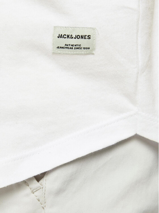 Jack & Jones Jack & Jones Souprava triček Noa 12191765 Bílá Regular Fit