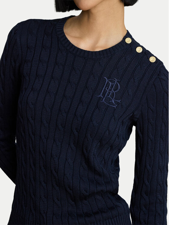 LAUREN RALPH LAUREN LAUREN RALPH LAUREN Πουλόβερ 200P14039002 Σκούρο μπλε Regular Fit