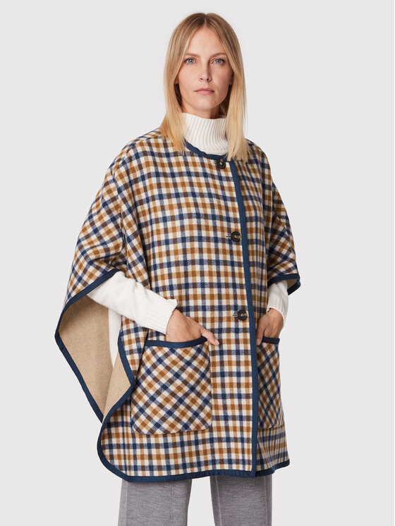 Weekend Max Mara Weekend Max Mara Pončo Fieno 50860429 Farebná Relaxed Fit