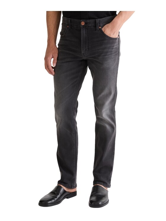 Wrangler Wrangler Jeansy 112377796 Czarny Regular Fit