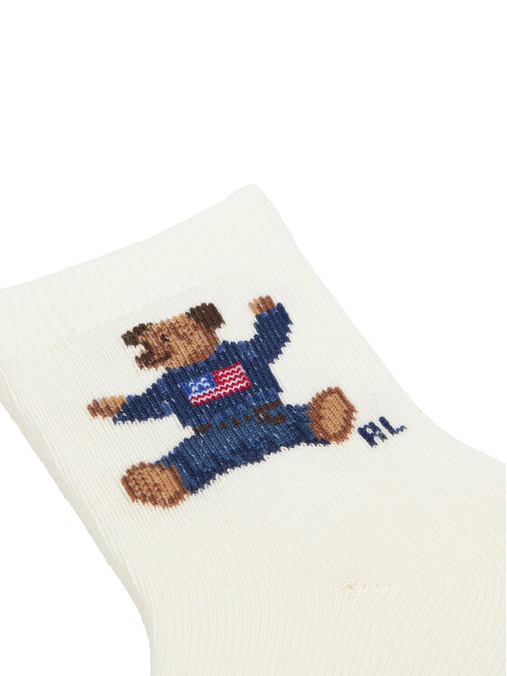 Polo Ralph Lauren Polo Ralph Lauren Șosete lungi 441P03156001 Écru