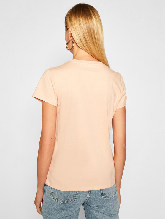 Pepe Jeans Pepe Jeans Tričko Lucila PL504655 Béžová Regular Fit